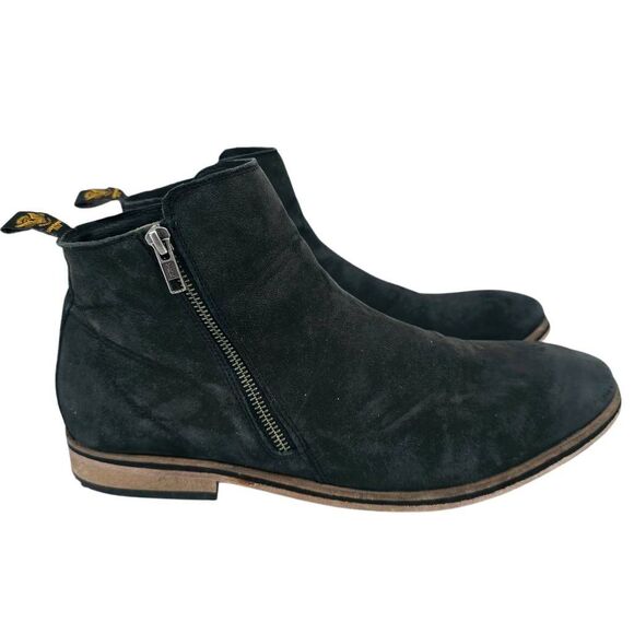 Superdry Chukka Men's Zipper Boots Suede Gray 11 - Picture 1 of 10